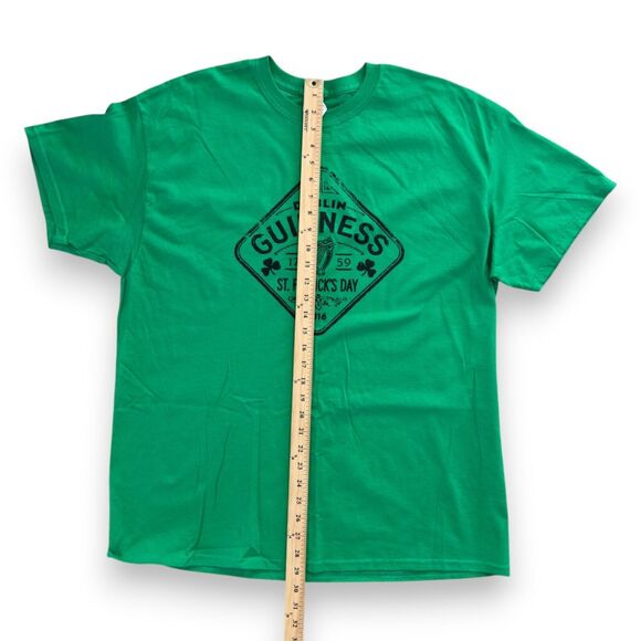 Guinness Beer St Patricks Day 2016 Promo T Shirt Green Mens Size XL - New No Tag - Picture 5 of 5